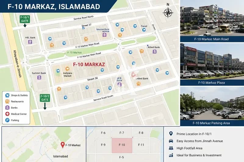 Office for Rent F-10 Islamabad in F-10, Islamabad photo 3